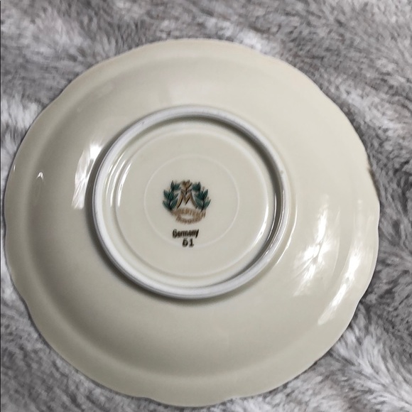 Mitterteich Bavaria teacup saucer and plate - Picture 8 of 10